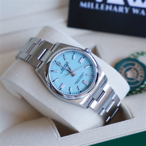 womens blue face rolex|rolex tiffany 36.